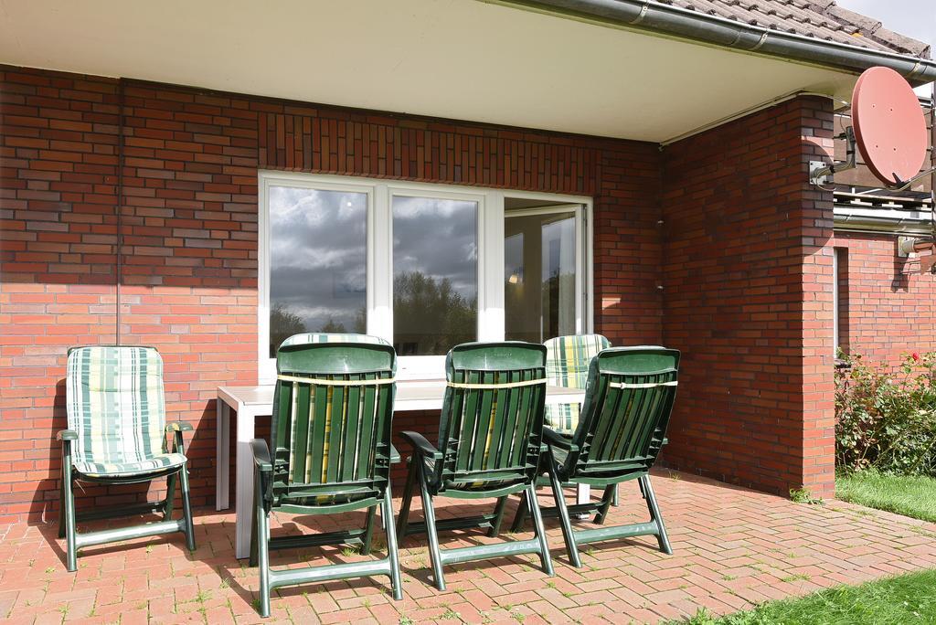 Ferienwohnung Reiterhof Gründeich Holtgast Exterior foto