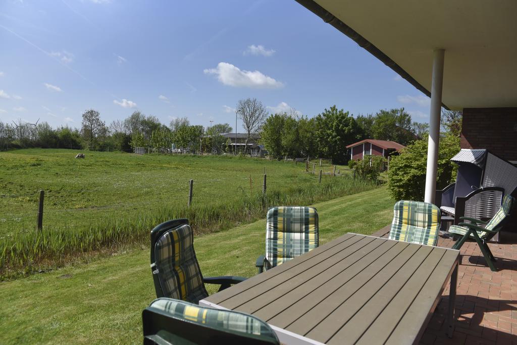 Ferienwohnung Reiterhof Gründeich Holtgast Exterior foto